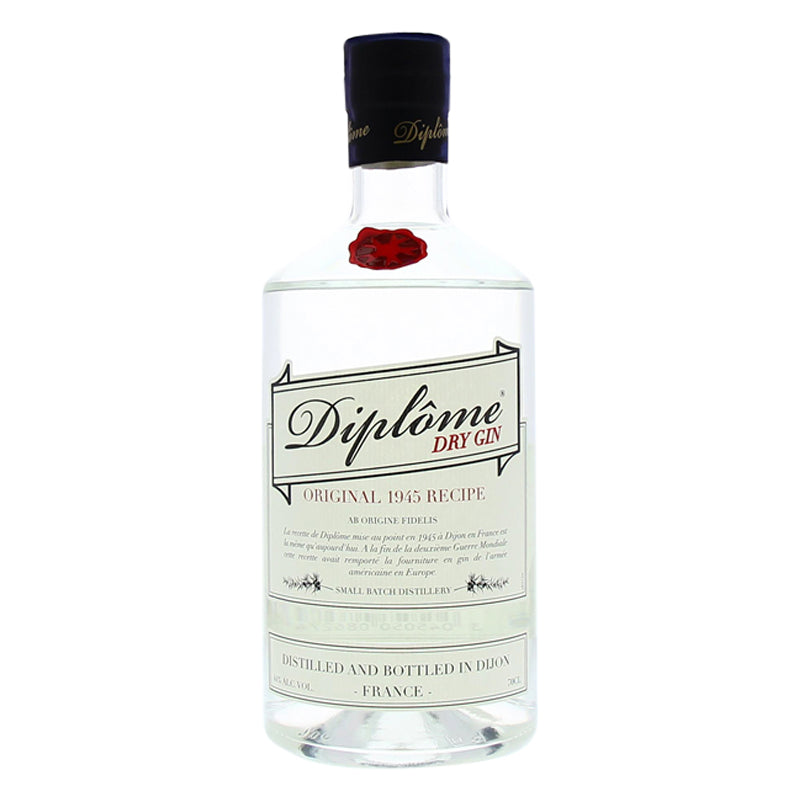 Diplôme Dry Gin