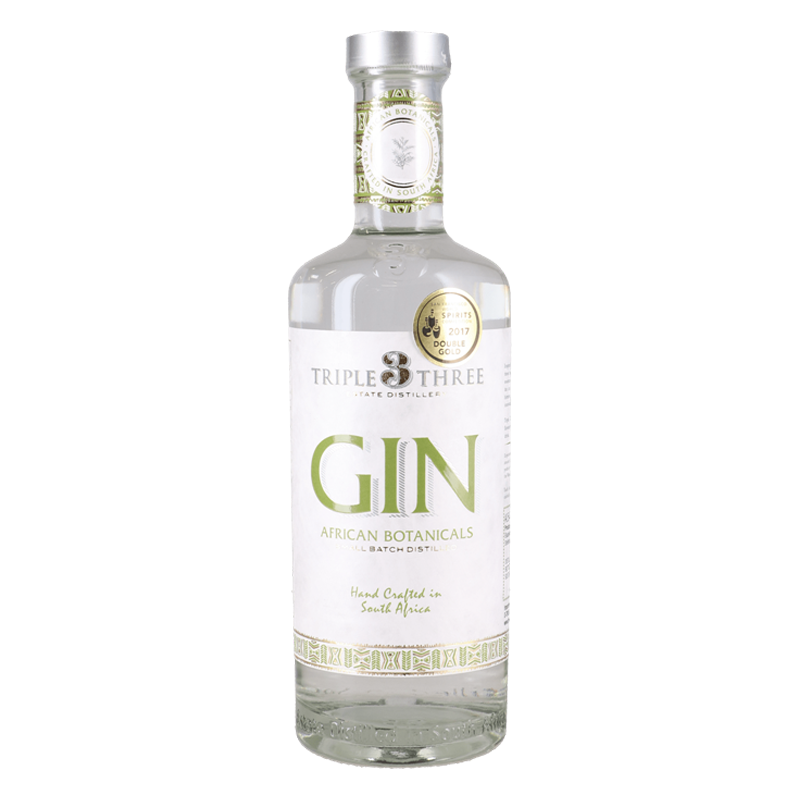 Triple 3 Three Gin African Botanicals