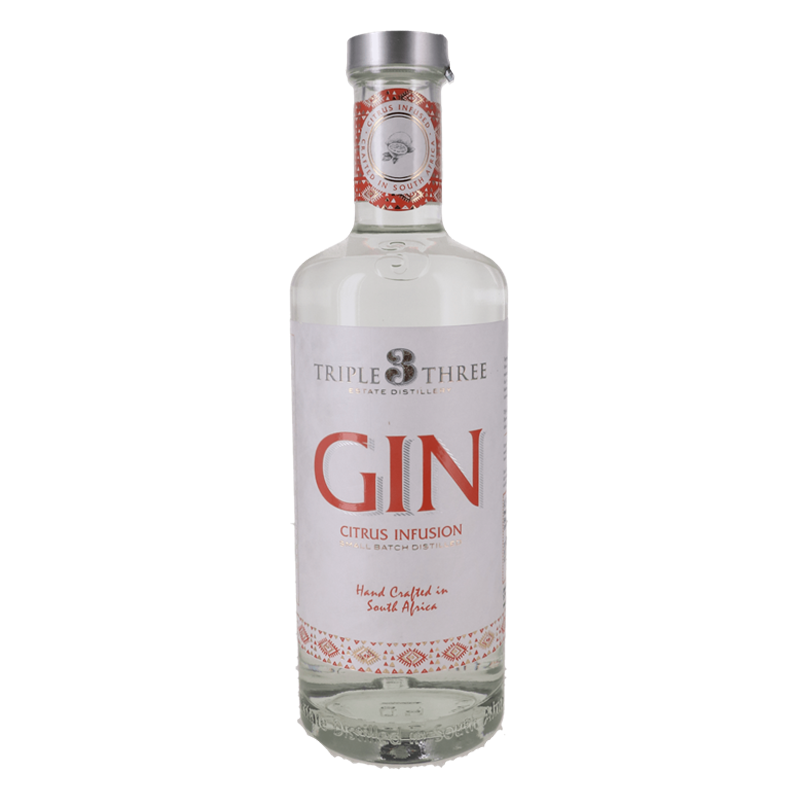 Triple 3 Three Gin Citrus Infusion