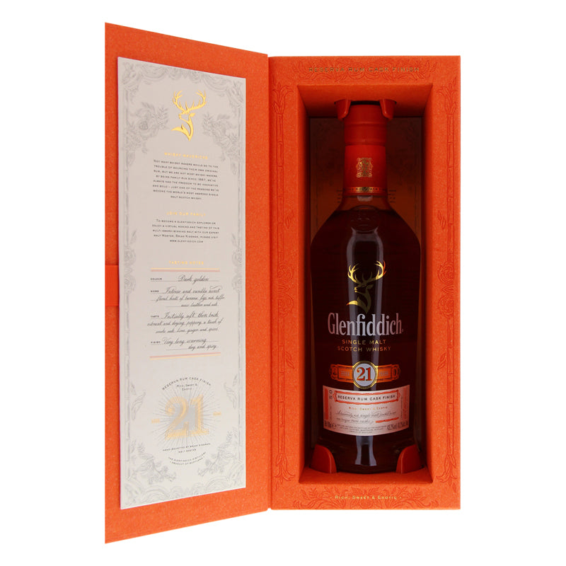 Glenfiddich 21 Years Reserva Rum Cask Finish