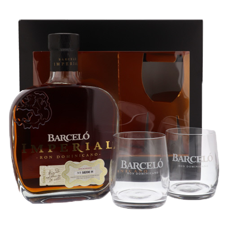 Barcelo Imperial + 2 Glasses