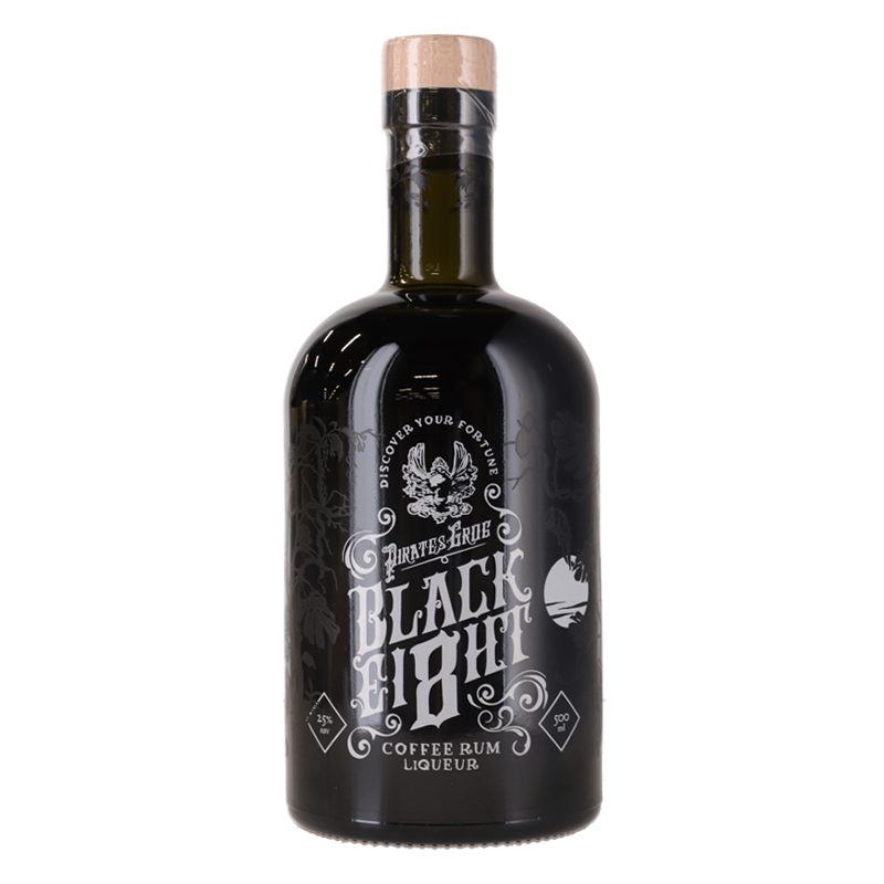 Pirate's Grog Black Ei8Ht Coffee Rum Liqueur