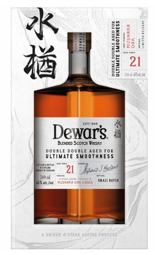 Dewar's Double Double 21 Years Mizunara Oak Cask Finish