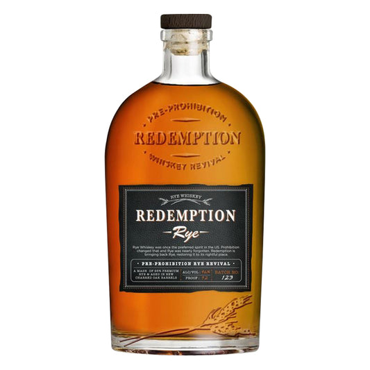 Redemption Rye Pre-Prohibition Rye Revival