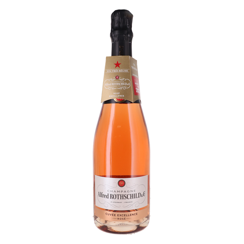 Barons de Rothschild Brut Rose Premium "French Customs Seal"