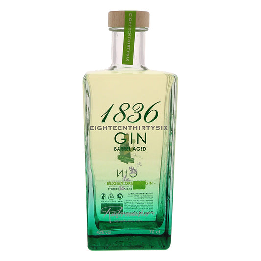 1836 Belgian Organic Barrel Aged Gin