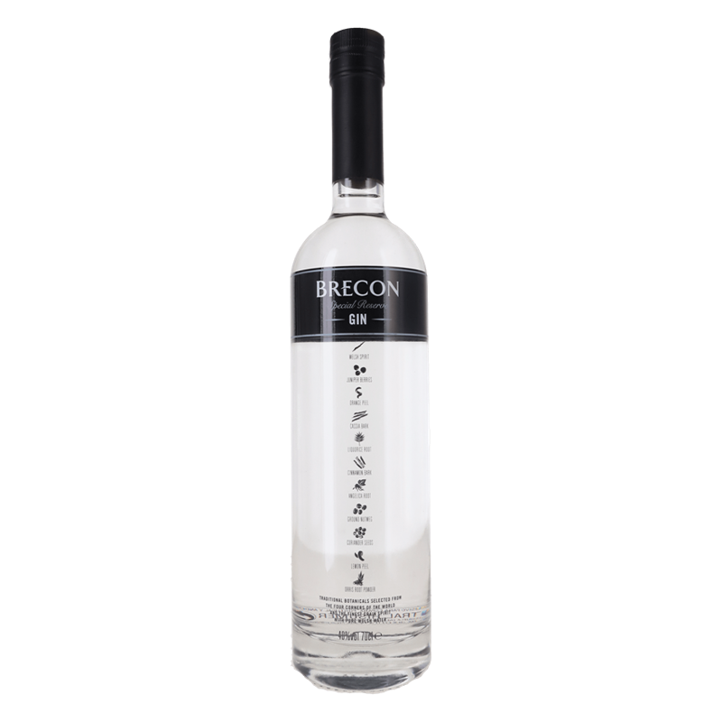 Brecon Special Reserve Gin + copa glass