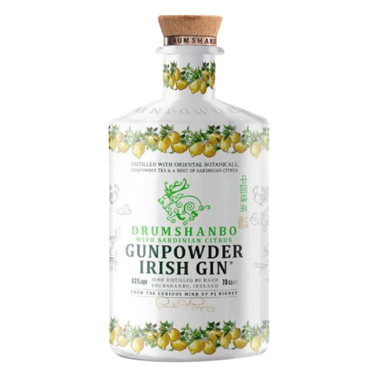 Drumshanbo Gunpowder Gin Sardinian Citrus Ceramic Edition