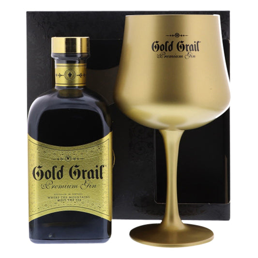 Gold Grail + Glass
