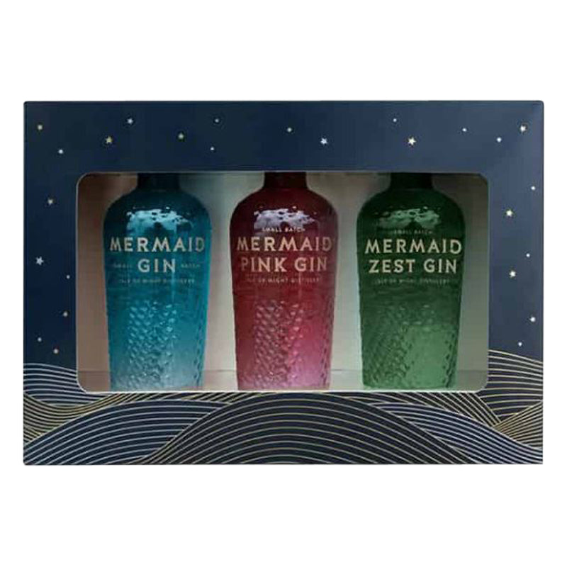 Mermaid Tripack (Gin + Pink Gin + Zest Gin) 3x5cl