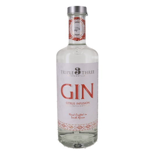 Triple 3 Three Gin Citrus Infusion