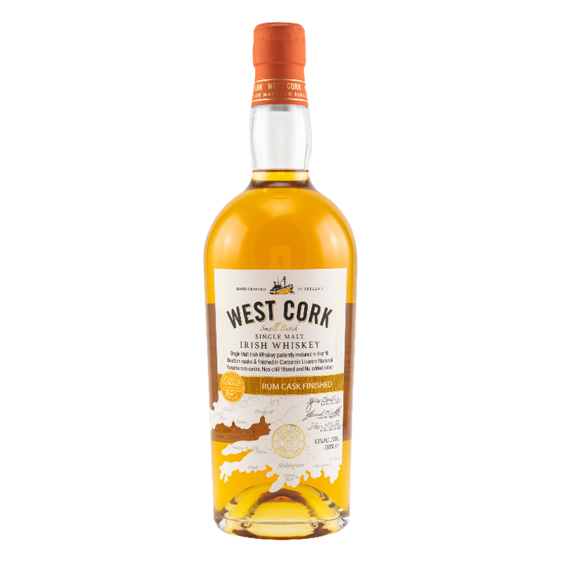 West Cork Single Malt Whiskey Rum Cask Finish