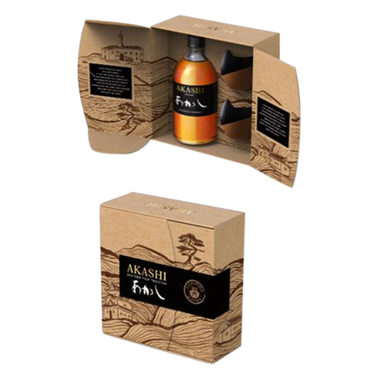 Akashi Meïsei Blended Whisky + 2 glasses