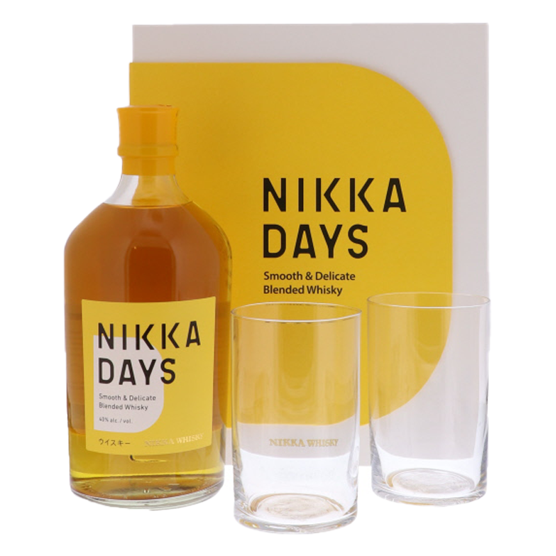 Nikka Days + 2 Glasses