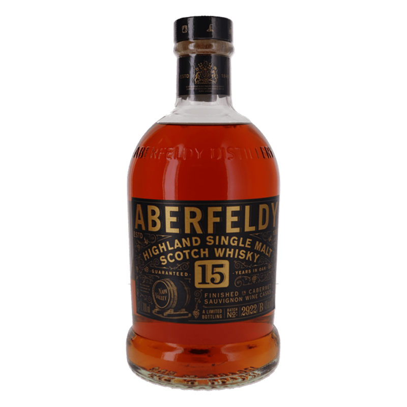 Aberfeldy 15 Years Napa Valley Cask Limited Edition