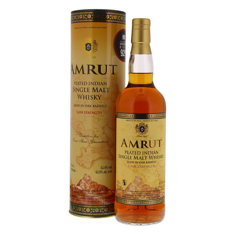 Amrut Peated Single Malt Cask Strength