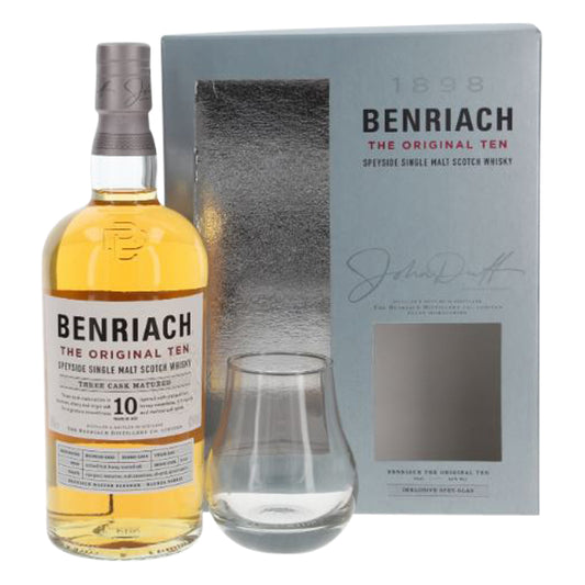 Benriach 10 Years The Original Ten + 1 glass