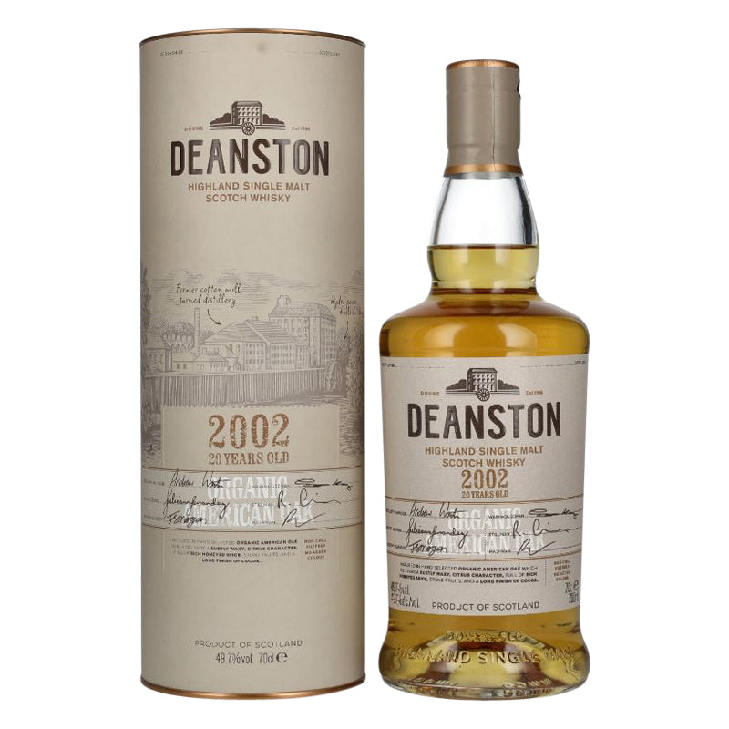 Deanston 20 Years 2002 Organic American Oak