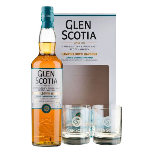 Glen Scotia Harbour + 2 glasses