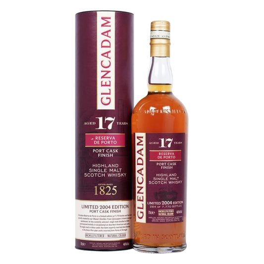 Glencadam 17 Years Port Cask Finish Limited 2004 Edition