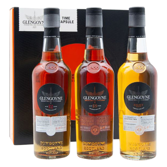 Glengoyne Time Capsule (12 Years + White Oak + 15 Years) 3 x 20 cl