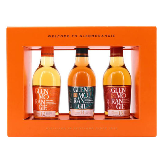 Glenmorangie Whisky Taster Pack (12 Years The Original + 14 Years Quinta Ruban + 15 Years Lasanta) 3 x 10 cl