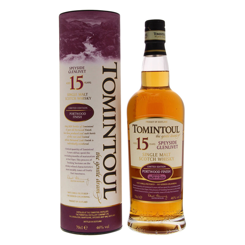 Tomintoul 15 Years Portwood Finish