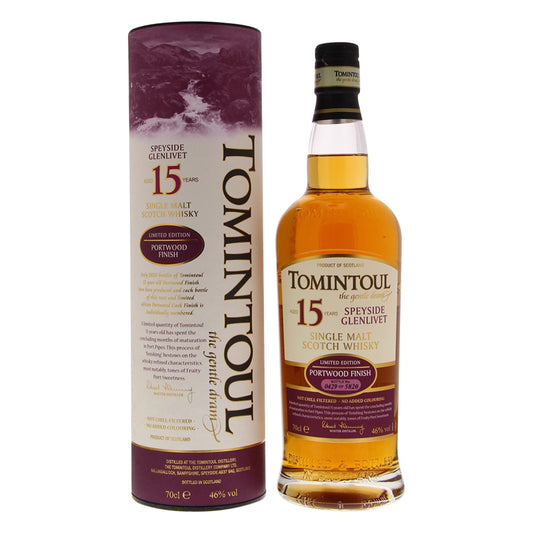 Tomintoul 15 Years Portwood Finish