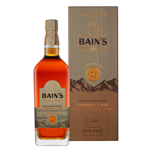 Bain's 21 Years Double Cask Single Grain Cape Mountain Vintage 1999 Limited Edition