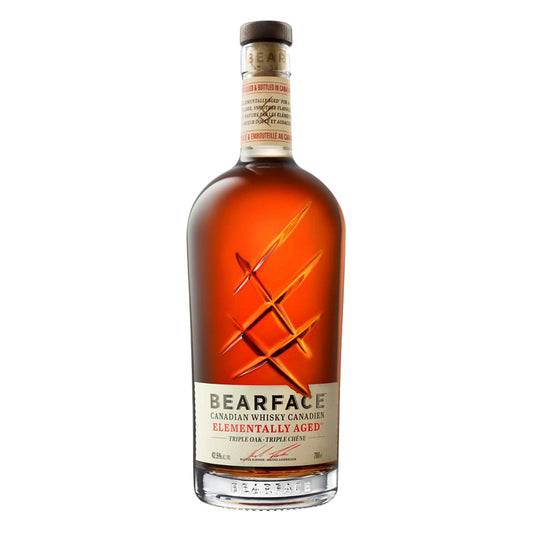 Bearface Elementally Aged Triple Oak Canadian Whisky