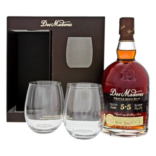 Dos Maderas PX Triple Aged 5+5 + 2 glasses