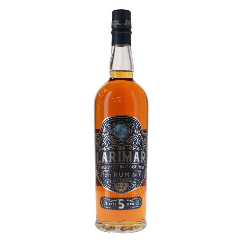 Larimar Ron Peated Single Malt Cask Finish