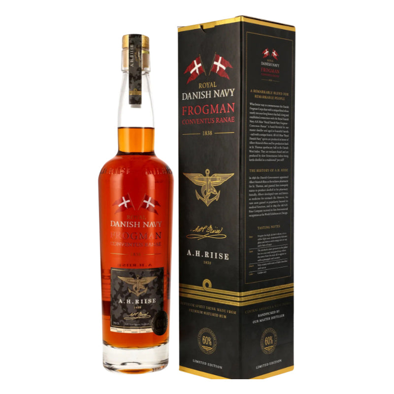 A.H. Riise Old St. Croix Royal Danish Navy Frogman Conventus Ranae