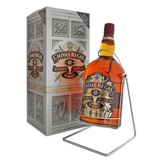 Chivas Regal 12 Years + Craddle