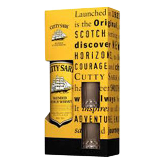 Cutty Sark + 2 glasses