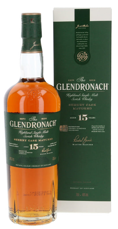 Glendronach 15 Years Sherry Cask Matured