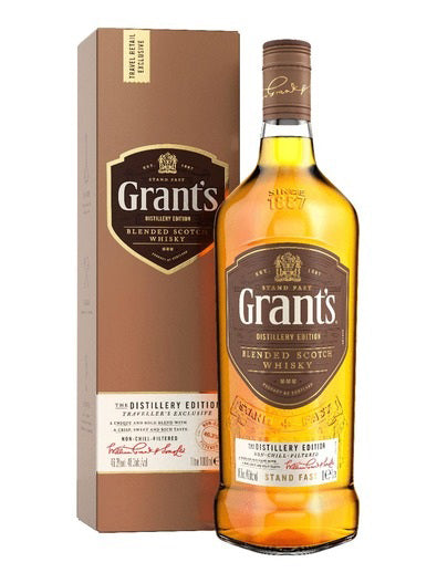 Grant's Destillery Reserve - Travel Retail label