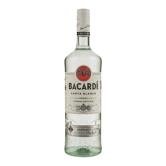 Bacardi Carta Blanca 37.50% / 1000 / 12