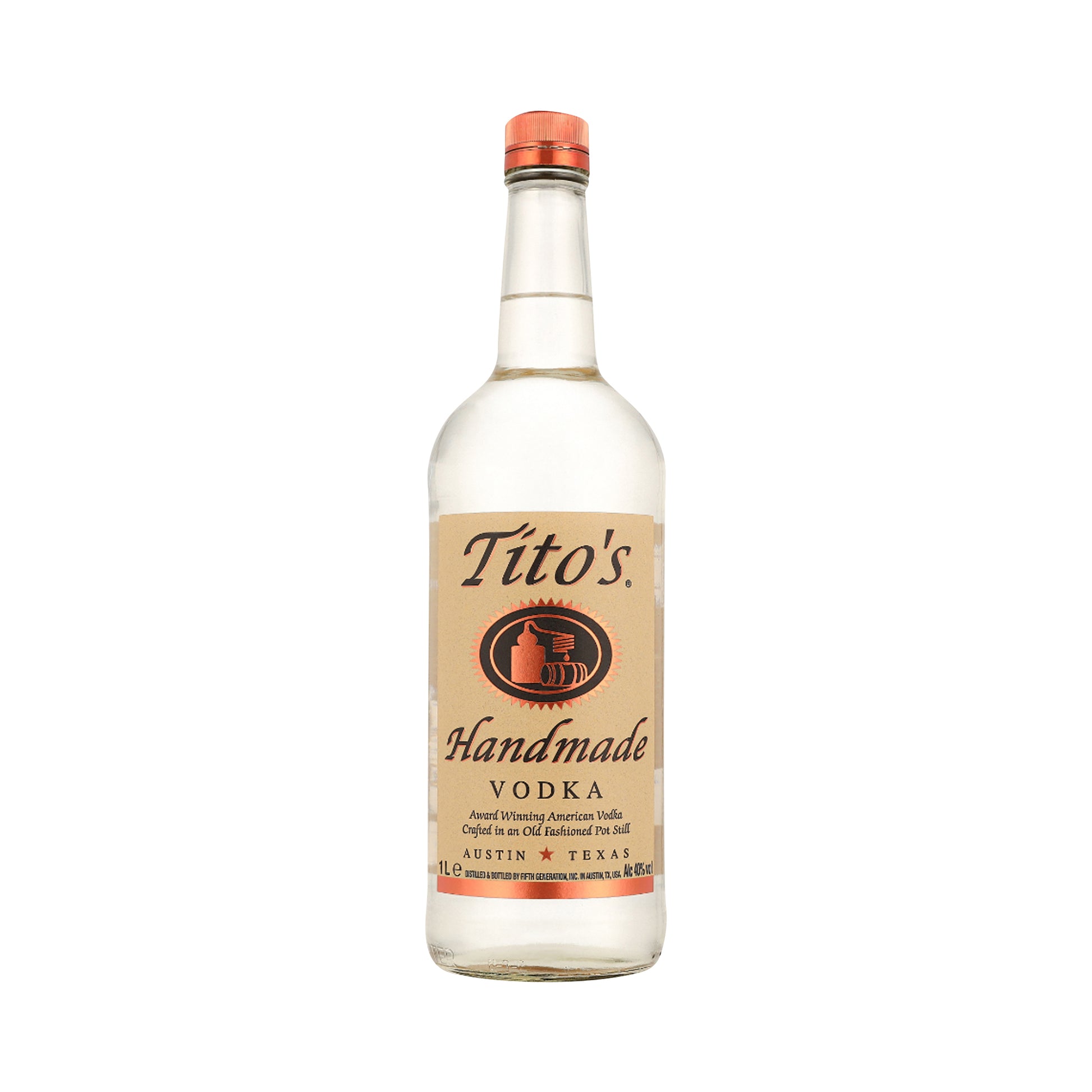 Tito's Handmade Vodka 40.00% / 1000 / 12
