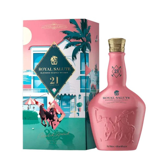 Chivas Regal Royal Salute 21 Years Miami Polo Edition